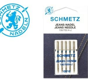 IGŁY SCHMETZ 130/705 H-J VES 5X100 DO JEANSU - obrazek 1