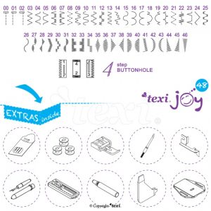 MASZYNA TEXI JOY 48 + DOSTAWA GRATIS! - obrazek 2