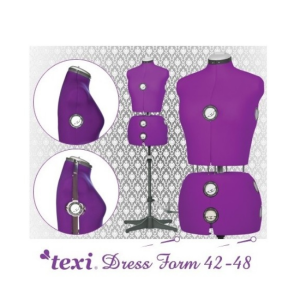 MANEKIN KRAWIECKI DAMSKI REGULOWANY TEXI DRESS FORM 42-48 - obrazek 1