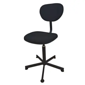 KRZESŁO TAPICEROWANE KRAFFT BL-S NA ŚRUBIE REGULACYJNEJ - obrazek 1