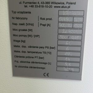 WYTWORNICA PARY ALUX WA-44/4 - obrazek 4